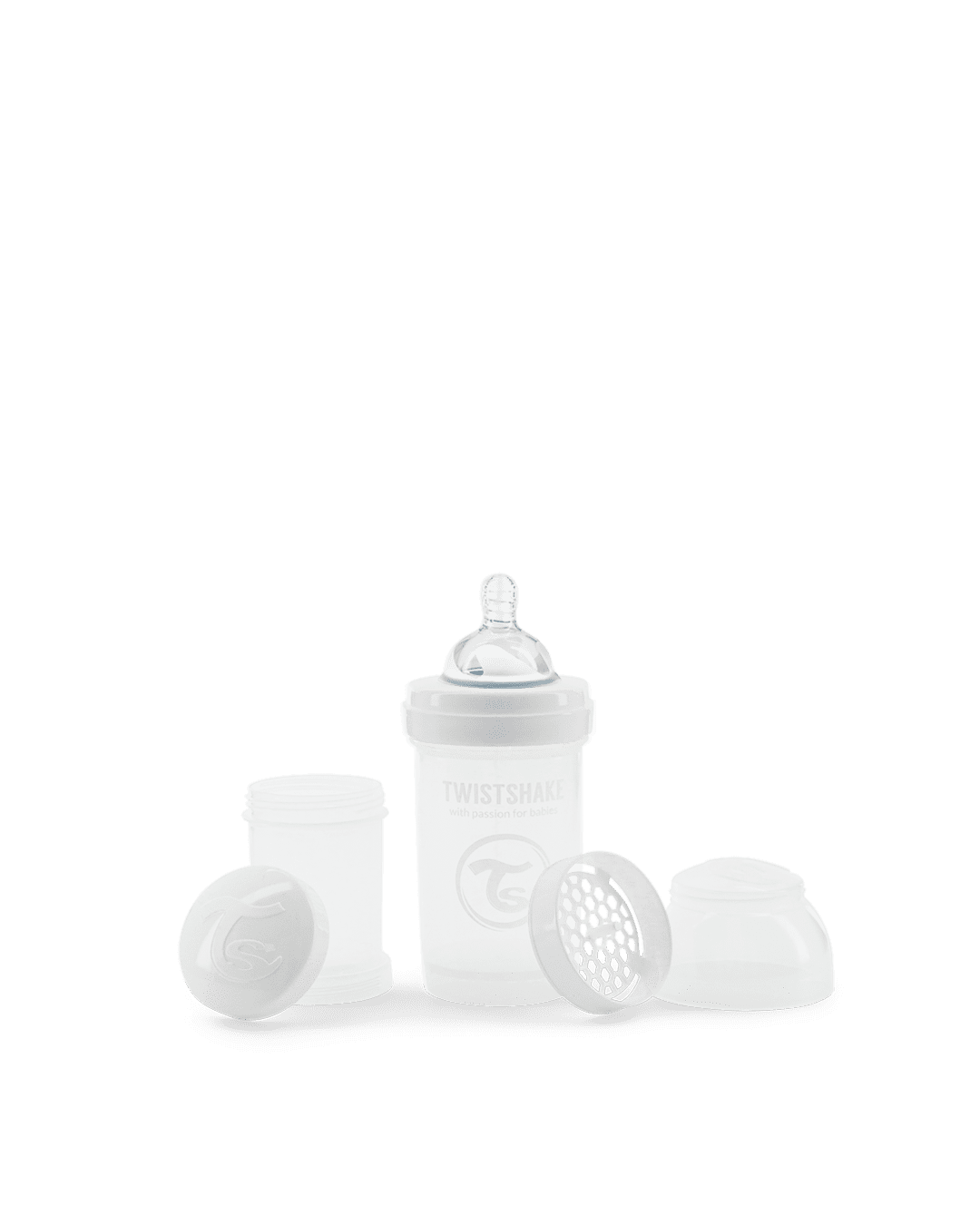 Twistshake Anti-Colic 180ml White
