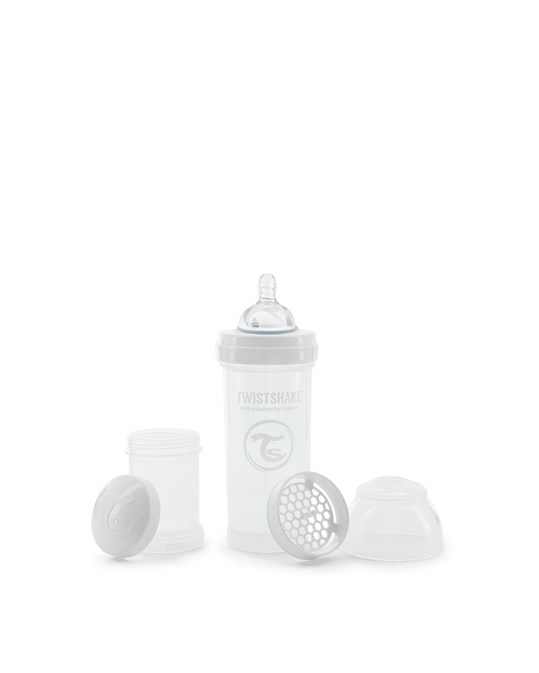 Twistshake Anti-Colic 260ml White