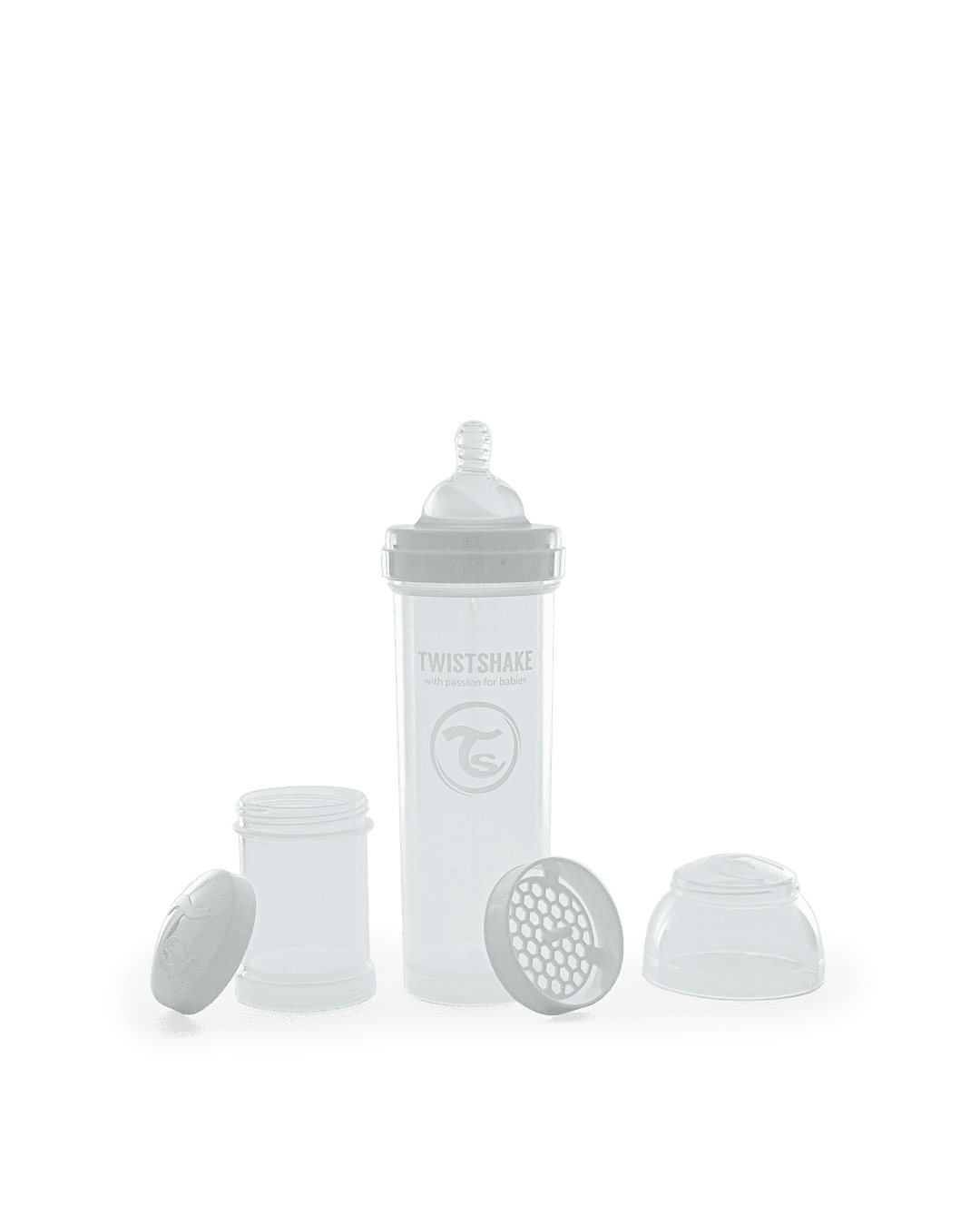 Twistshake Anti-Colic 330ml White