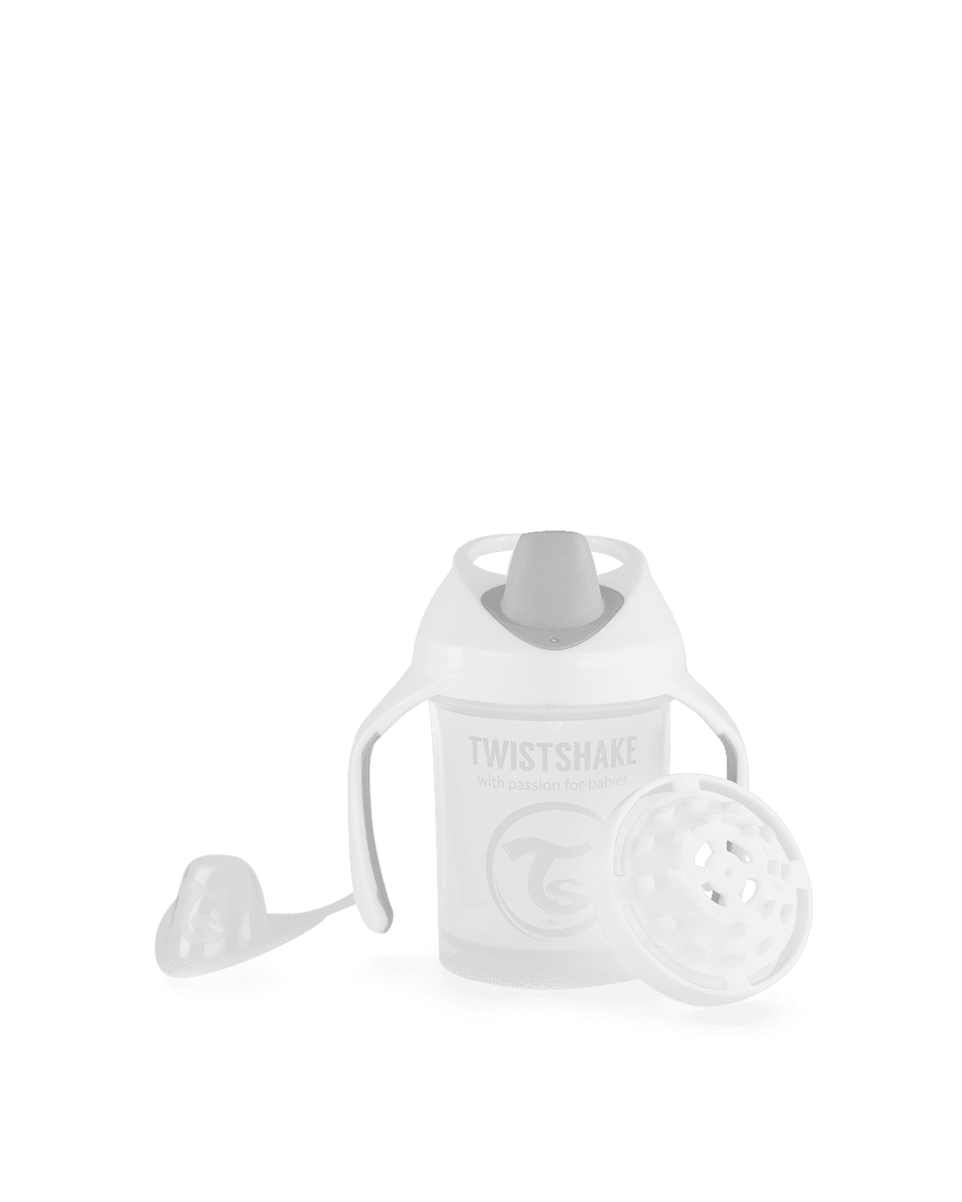Twistshake Mini Cup White 230ml 4+m