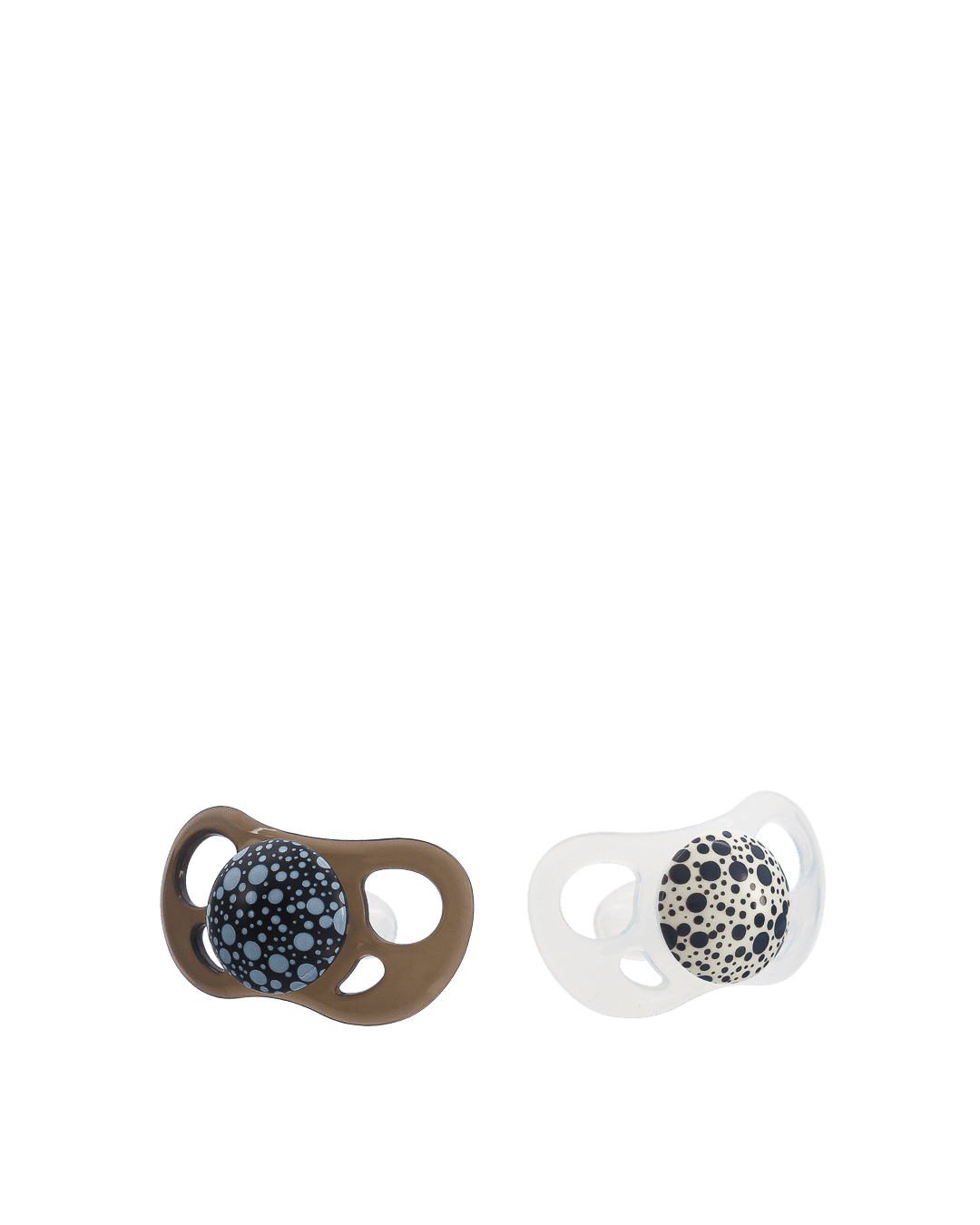 Twistshake 2x Pacifier Black White 6+m