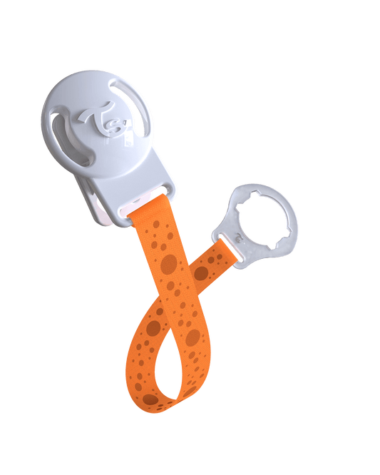 Twistshake Pacifier Clip Orange