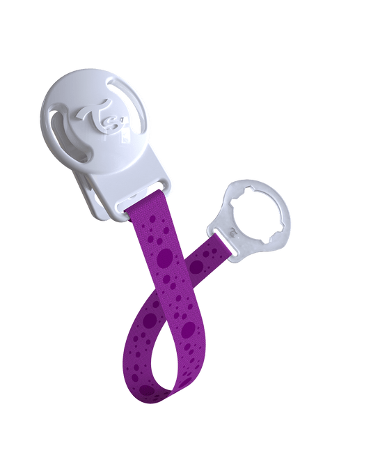 Twistshake Pacifier Clip Purple