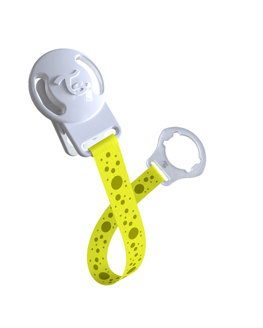 Twistshake Pacifier Clip Yellow