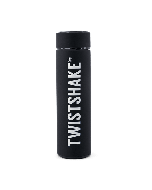 Twistshake Hot or Cold Bottle 420ml Black