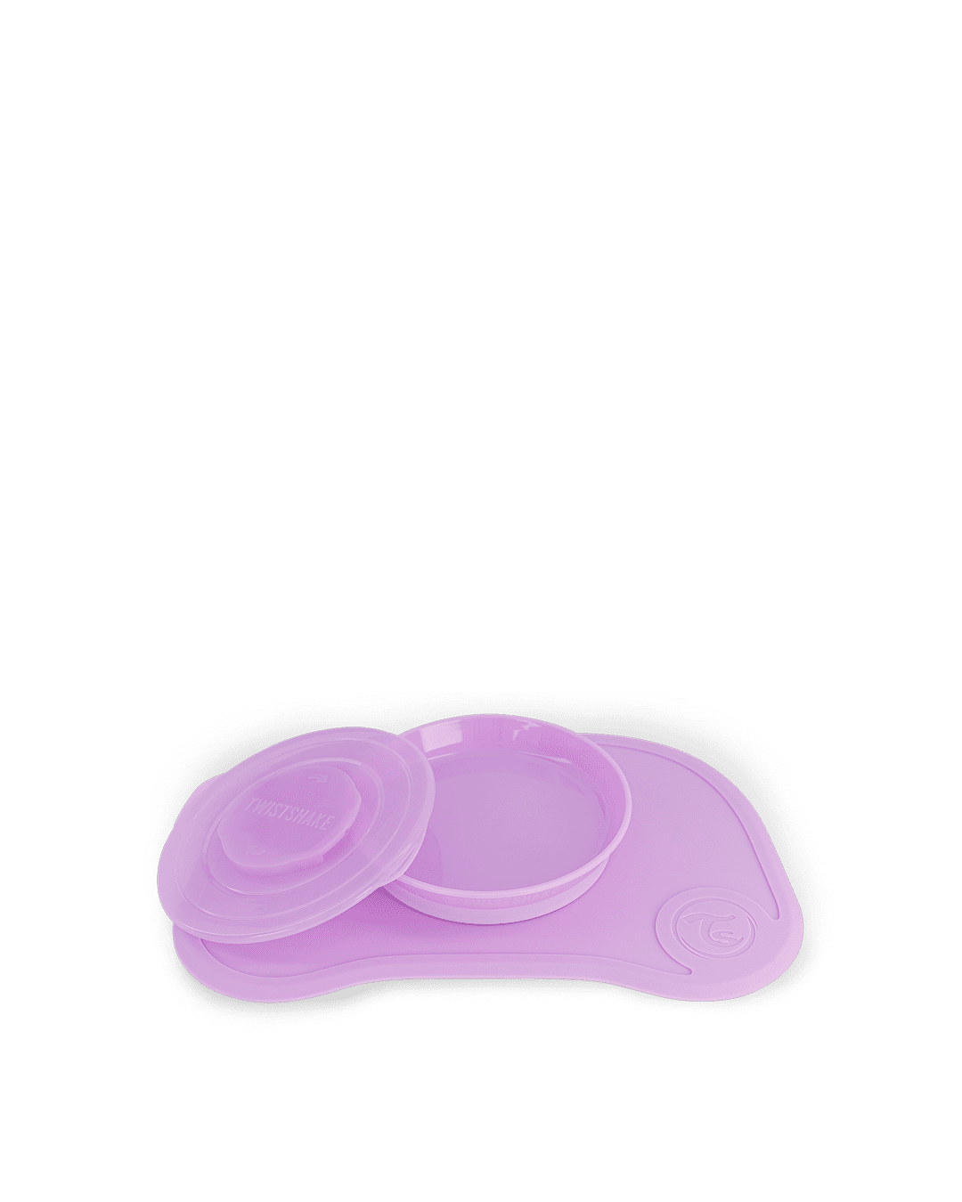 Twistshake Click Mat + Plate 6+m Pastel Purple