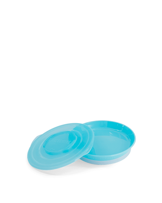 Twistshake Plate 6+m Pastel Blue