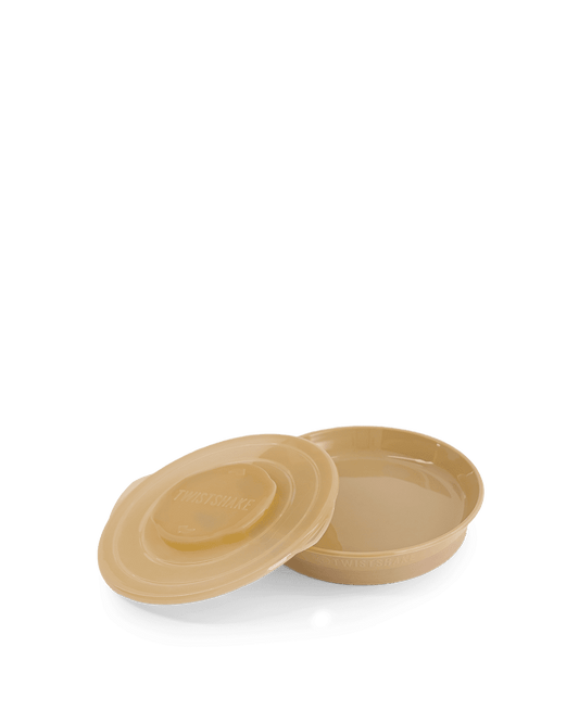 Twistshake Plate 6+m Pastel Beige