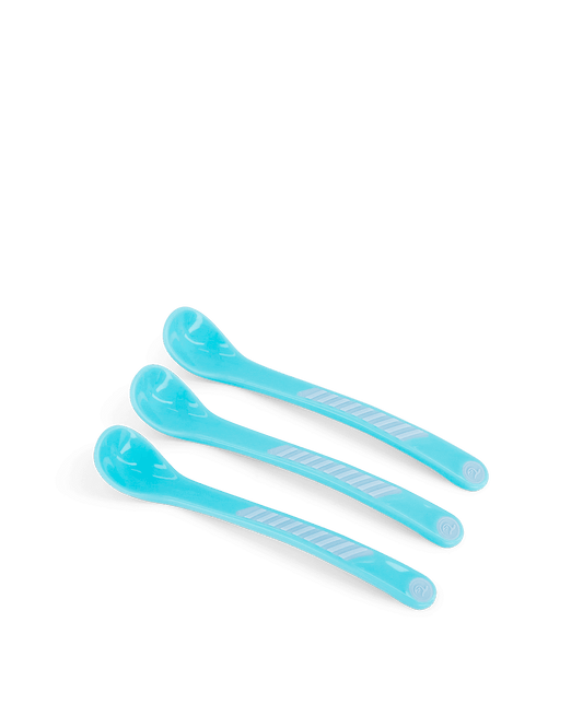 Twistshake 3x Feeding Spoon 6+m Pastel Blue