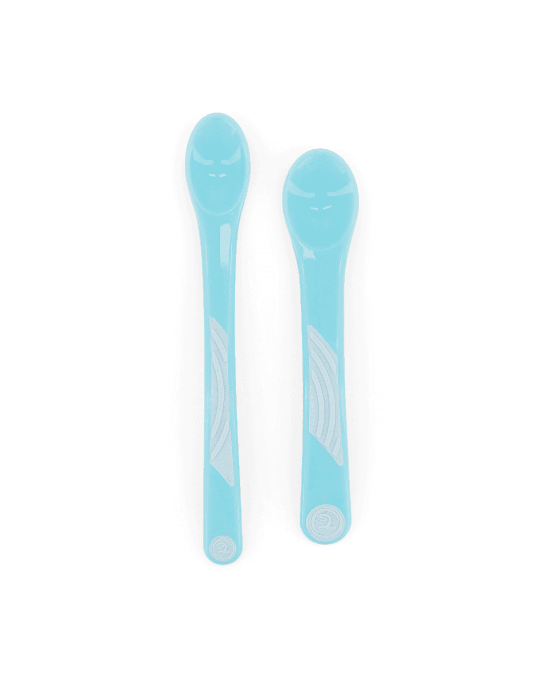 Twistshake 2x Feeding Spoon Set 6+m Pastel Blue