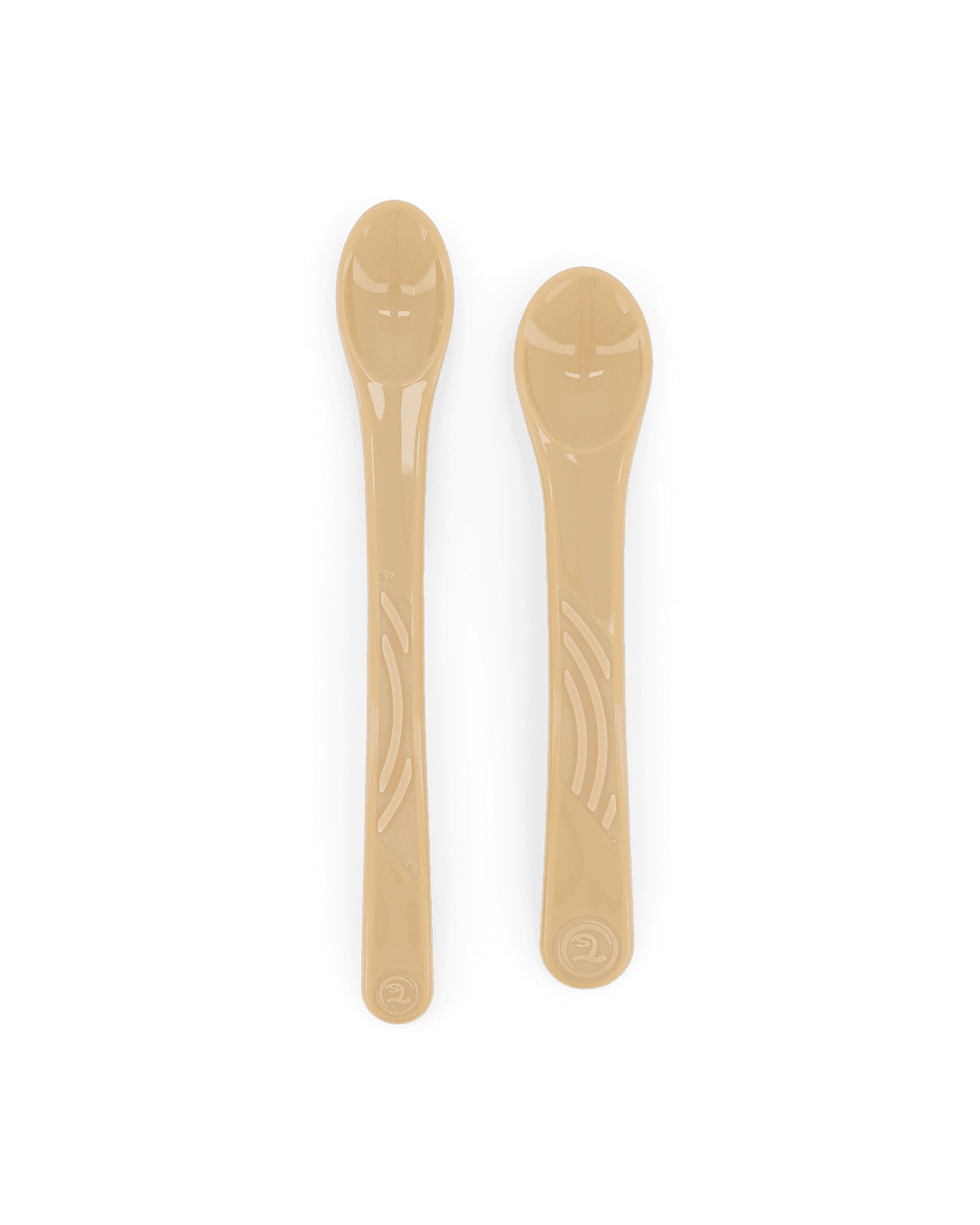 Twistshake 2x Feeding Spoon Set 6+m Pastel Beige