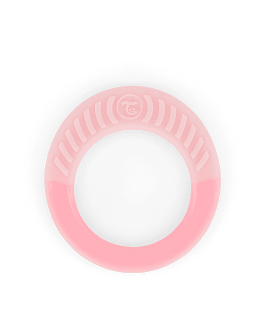 Twistshake Teether 1+m Pastel Pink