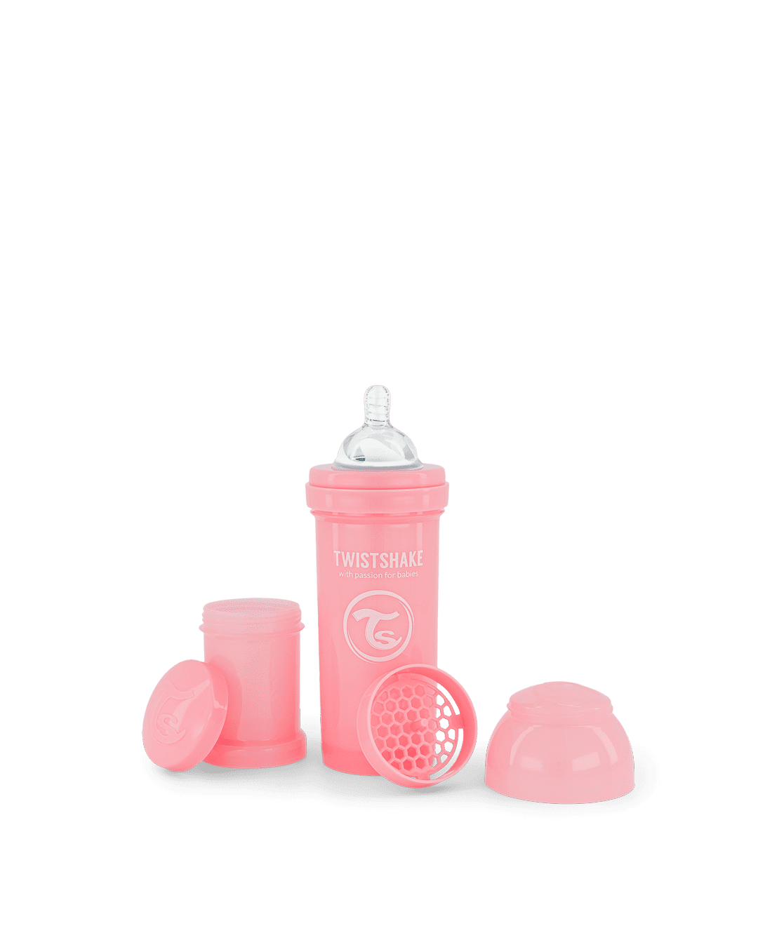 Twistshake Anti-Colic 260ml Pastel Pink
