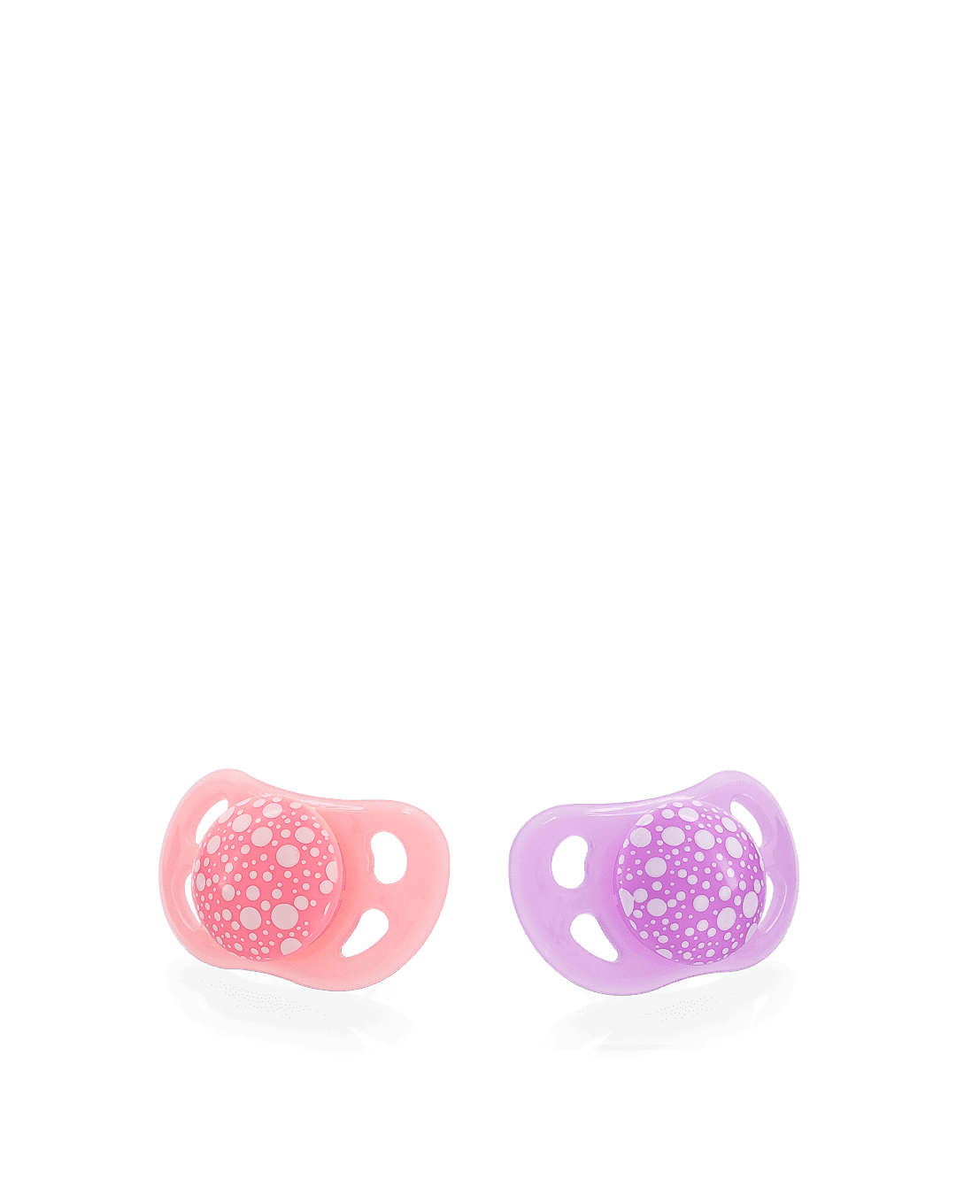 Twistshake 2x Pacifier 0-6m Pastel Pink Purple