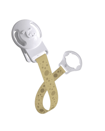 Twistshake Pacifier Clip Pastel Beige
