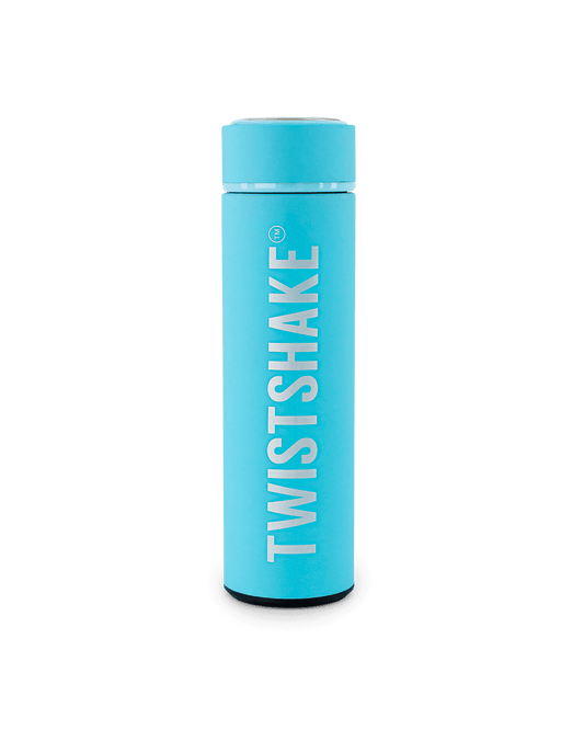 Twistshake Hot or Cold Bottle 420ml Pastel Blue