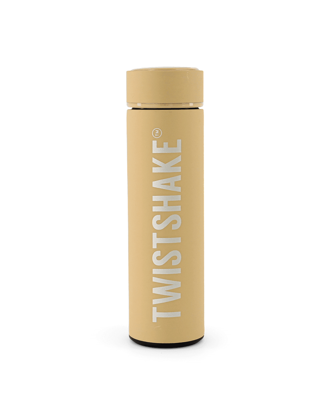 Twistshake Hot or Cold Bottle 420ml Pastel Beige