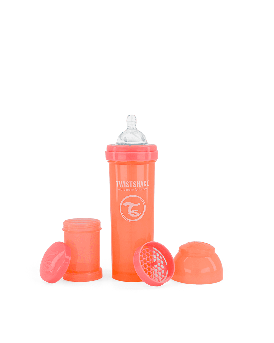 Twistshake Anti-Colic 330ml Pastel Peach