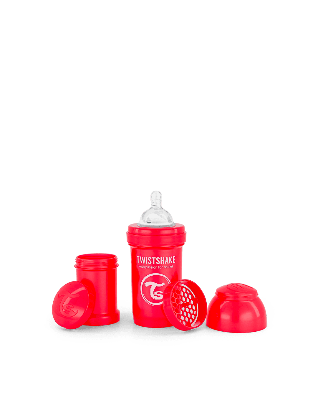 Twistshake Anti-Colic 180ml Pearl Red