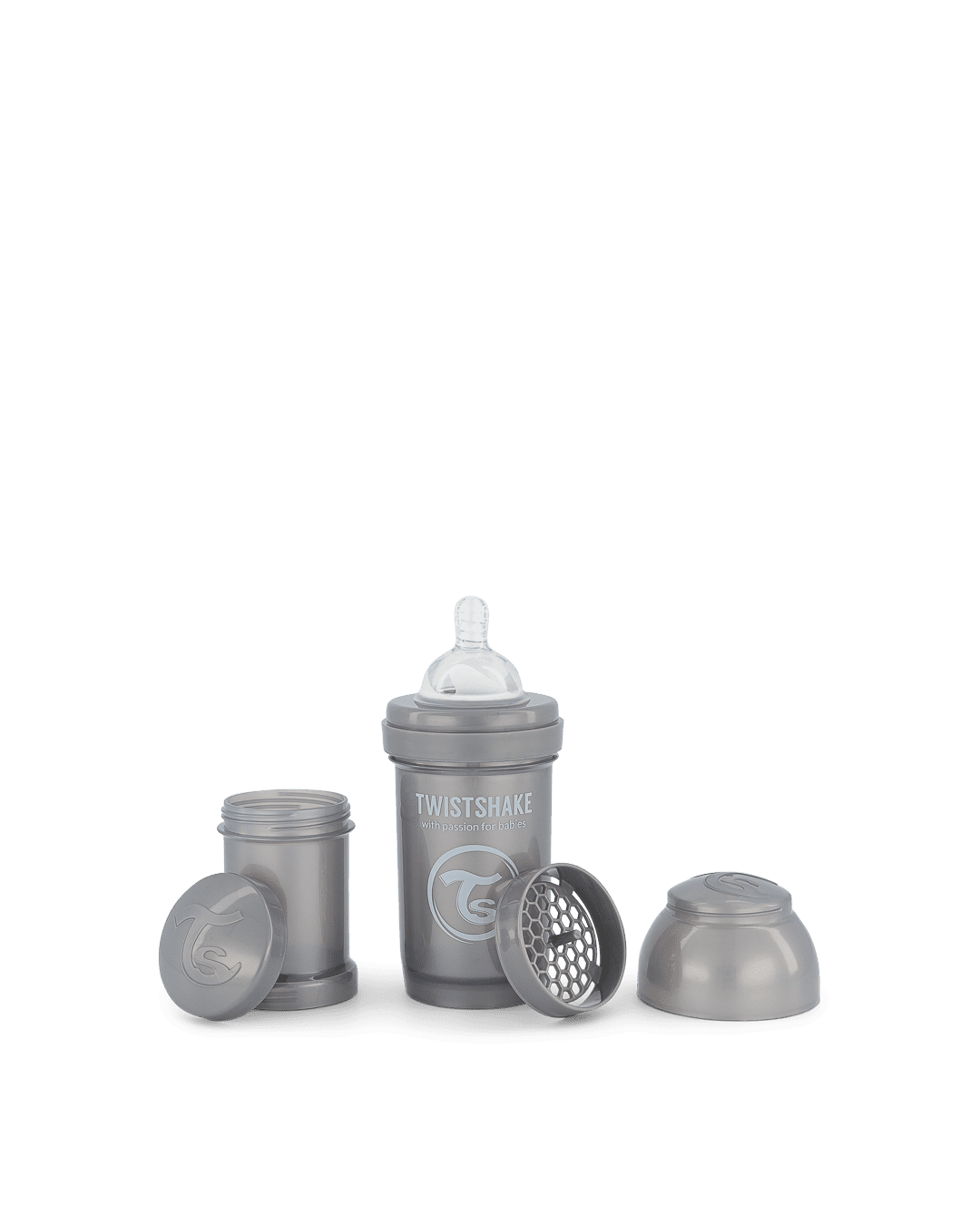 Twistshake Anti-Colic 180ml Pearl Grey