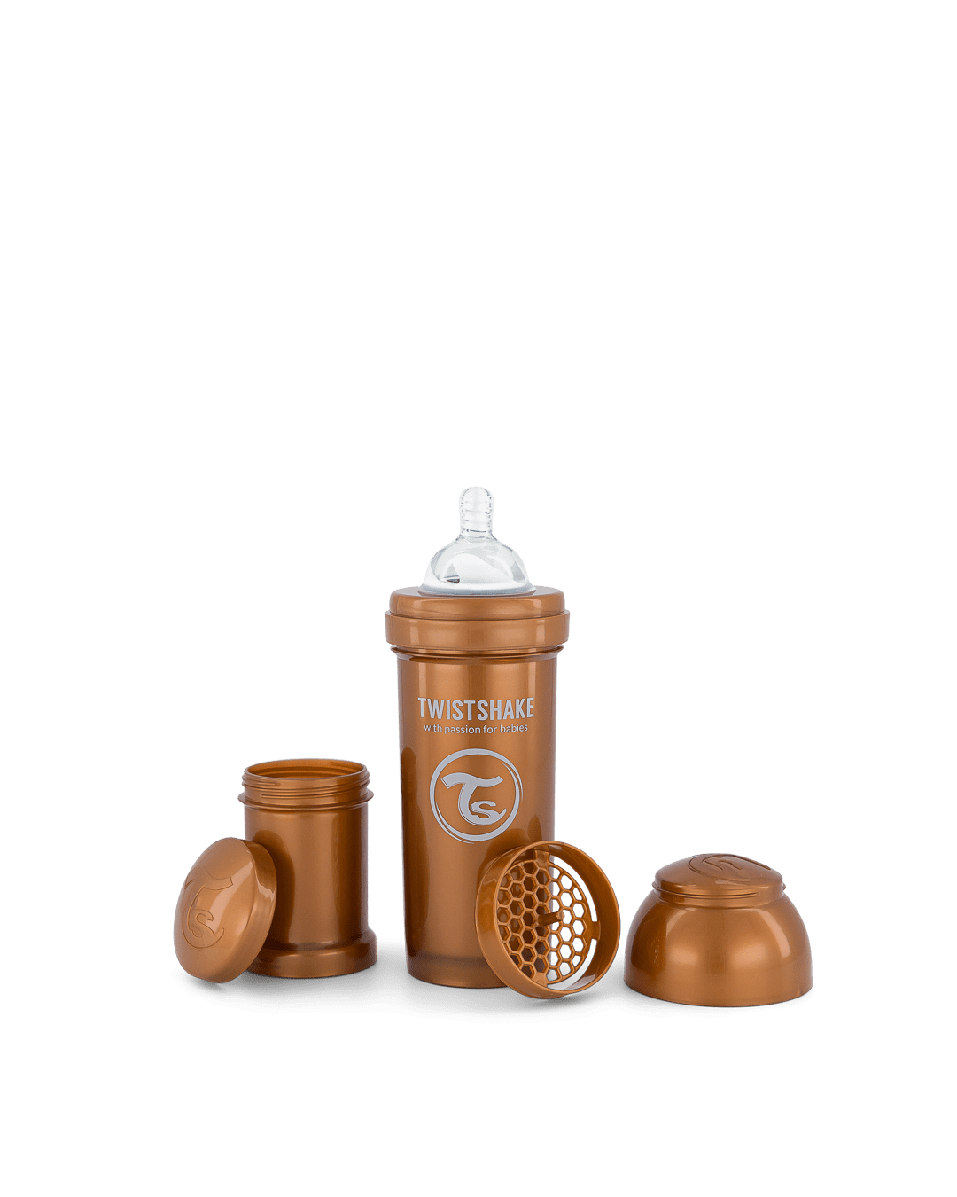 Twistshake Anti-Colic 260ml Pearl Copper