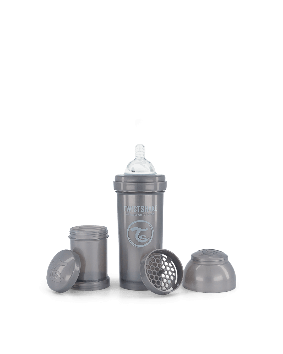 Twistshake Anti-Colic 260ml Pearl Grey