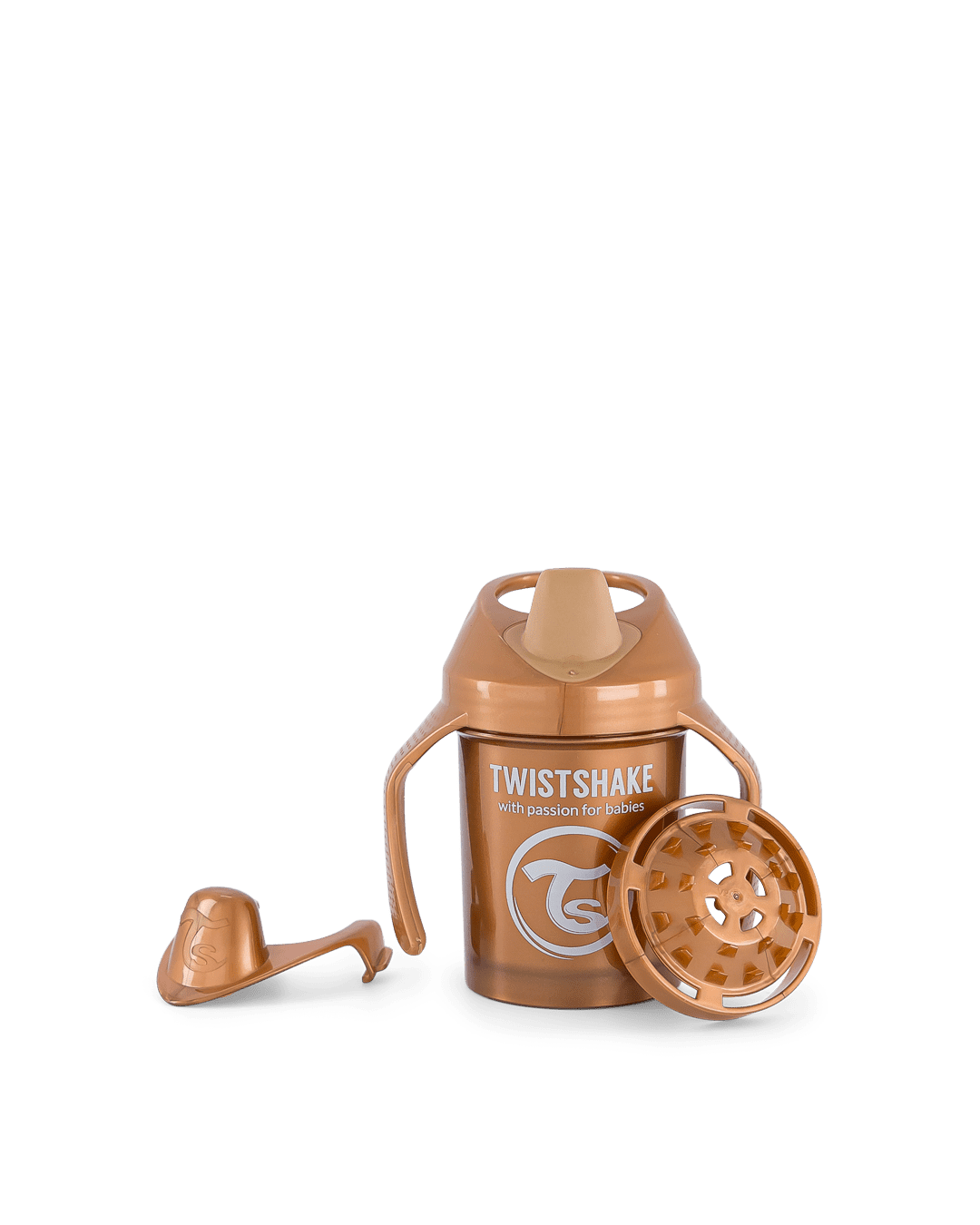 Twistshake Mini Cup 230ml 4+m Pearl Copper