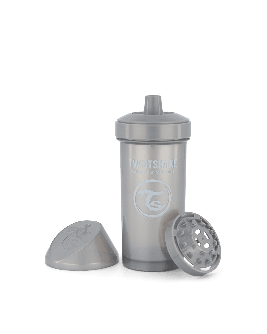 Twistshake Kid Cup 360ml 12+m Pearl Grey