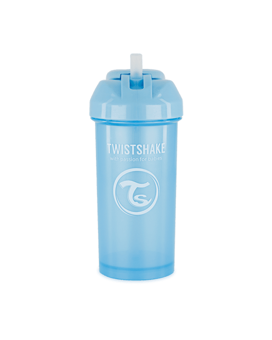 Twistshake Straw Cup 360ml 6+m Pearl Blue