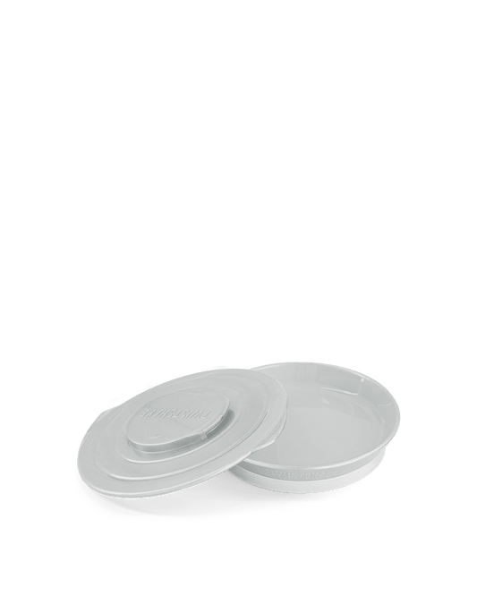 Twistshake Plate 6+m Silver