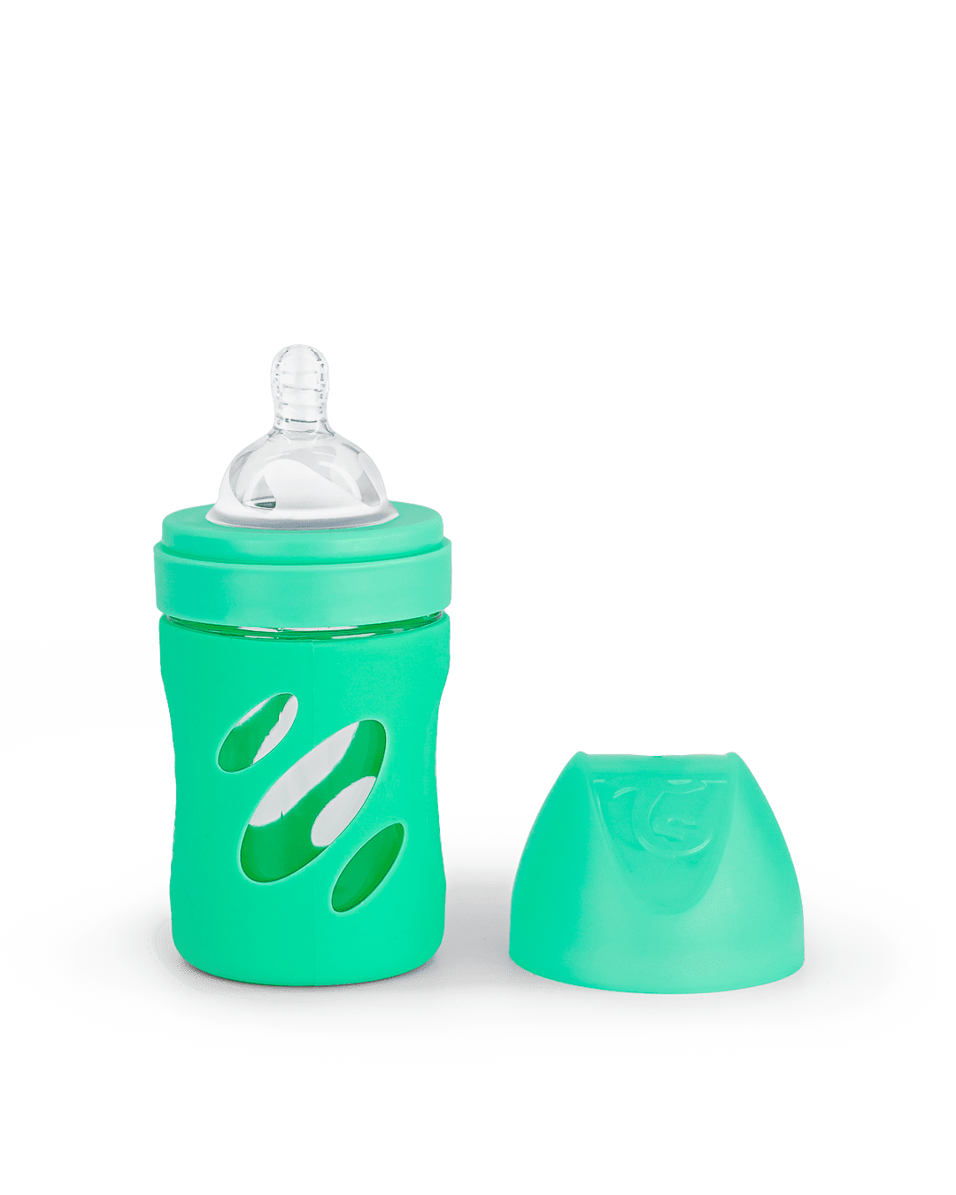 Twistshake Anti-Colic Glass Bottle 180ml Pastel Green