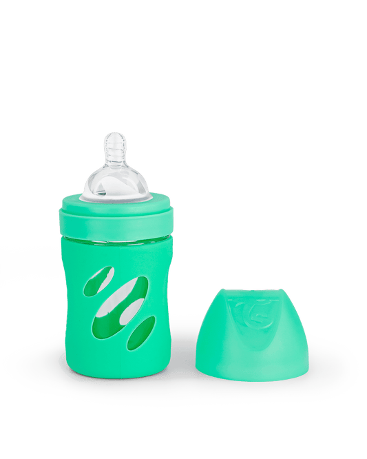 Twistshake Anti-Colic Glass Bottle 180ml Pastel Green