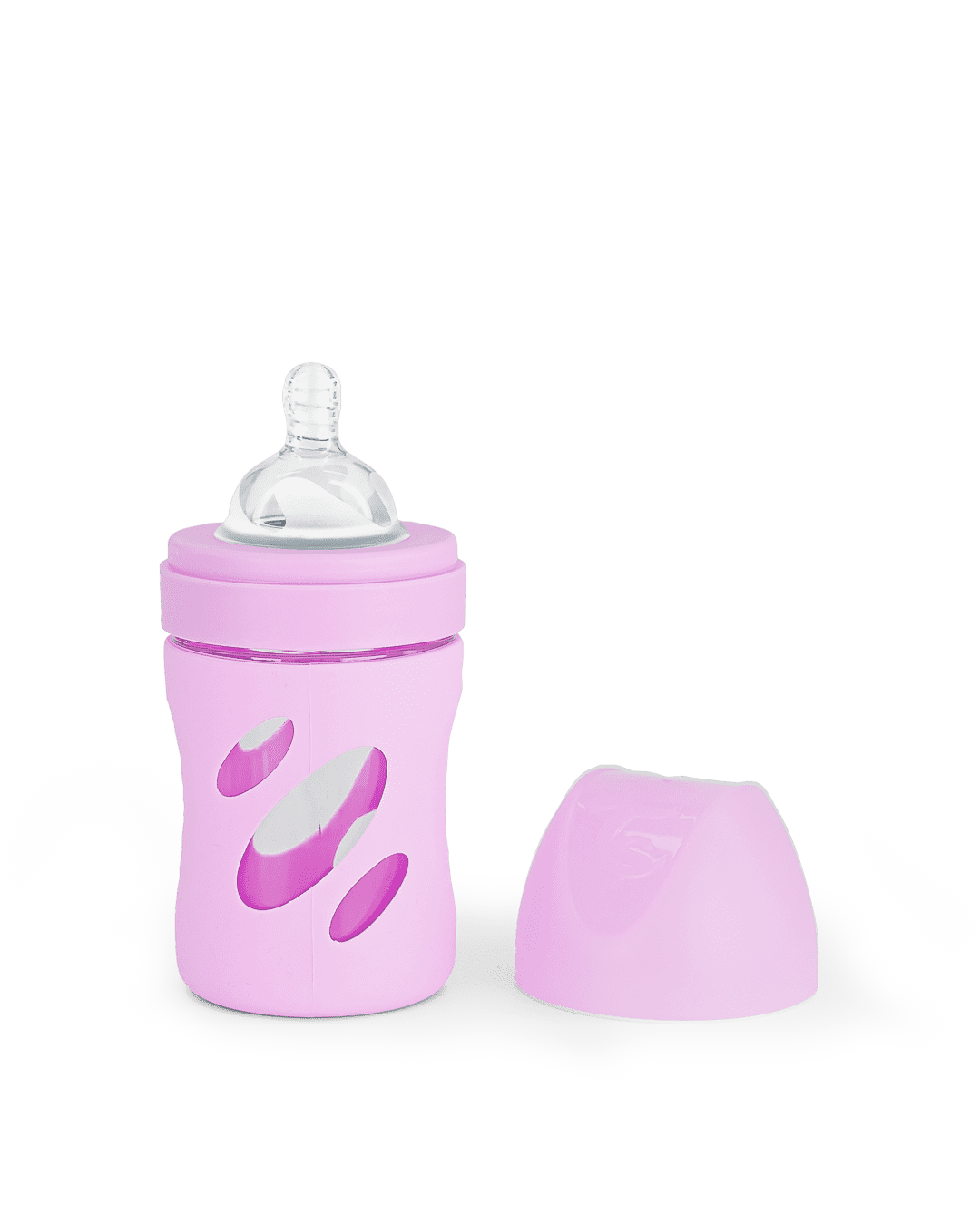 Twistshake Anti-Colic Glass Bottle 180ml Pastel Purple