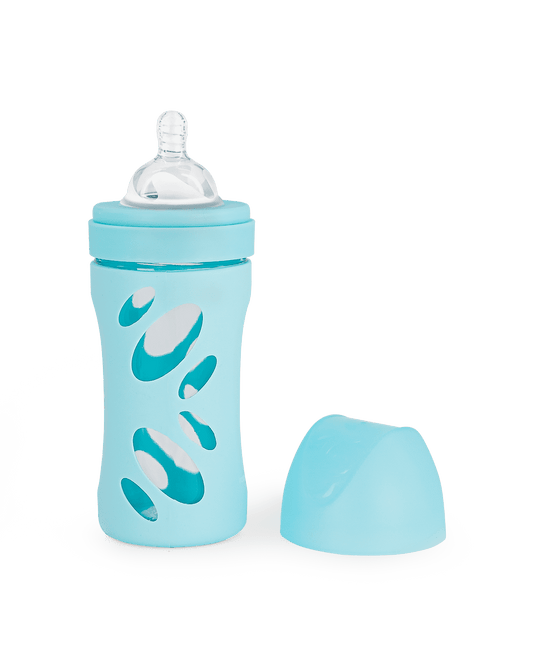 Twistshake Anti-Colic Glass Bottle 260ml Pastel Blue