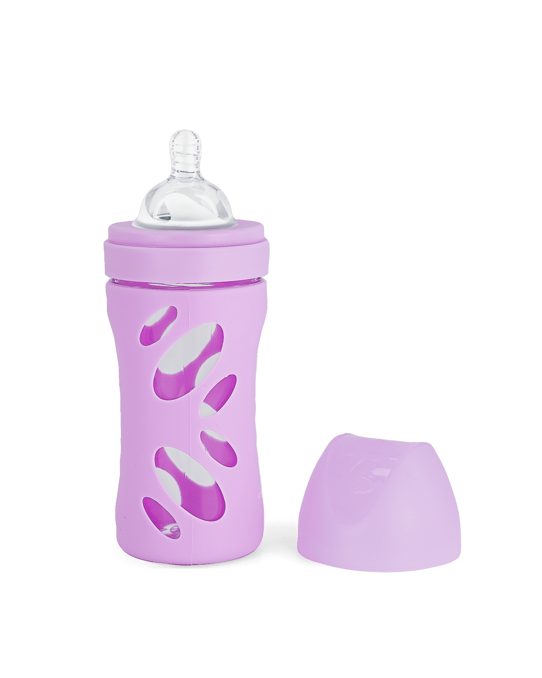 Twistshake Anti-Colic Glass Bottle 260ml Pastel Purple