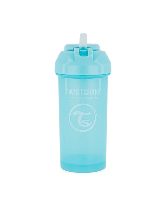 Twistshake Straw Cup 360ml 6+m Pastel Blue