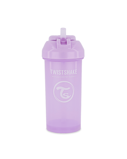 Twistshake Straw Cup 360ml 6+m Pastel Purple