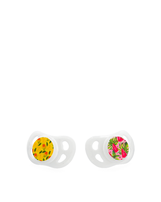 Twistshake 2x Pacifier 0-6m Watermelon Mango