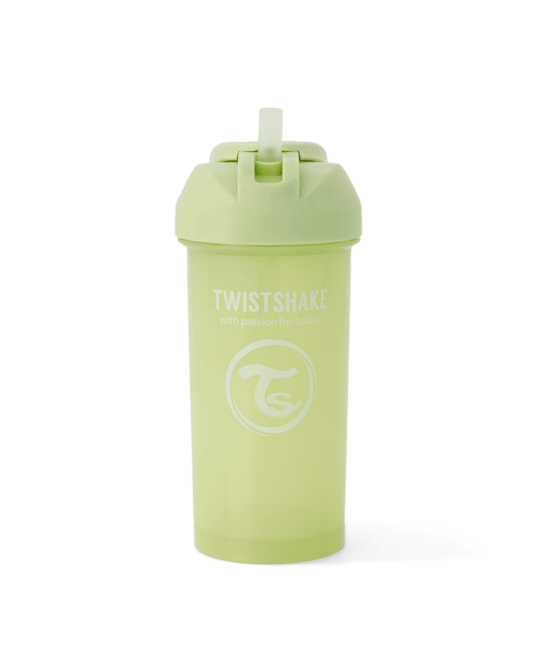 Twistshake Straw Cup 360ml 6+m Cactus Green