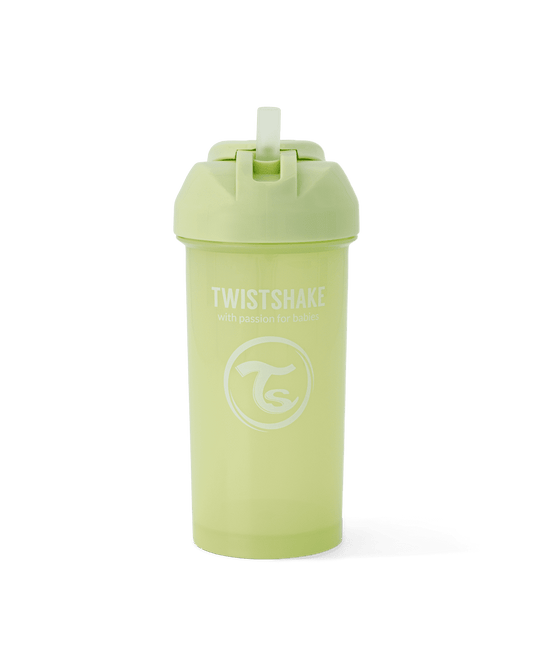 Twistshake Straw Cup 360ml 6+m Cactus Green