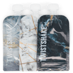 Twistshake 3x Squeeze Bag 100ml Marble