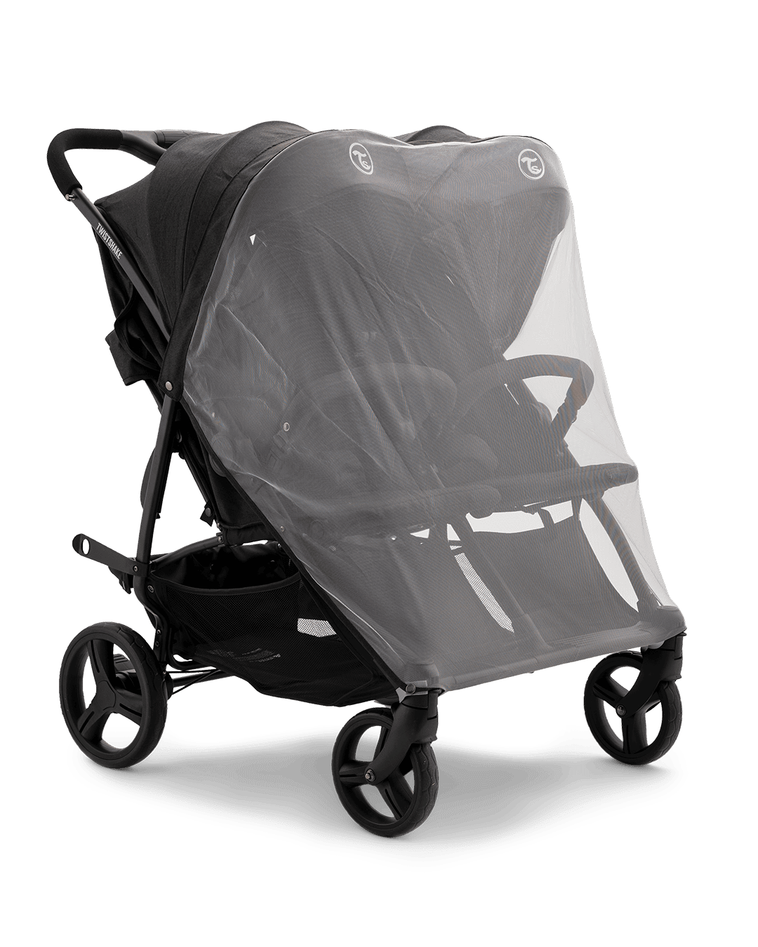 Twistshake Tour Twin Mosquito Net Black