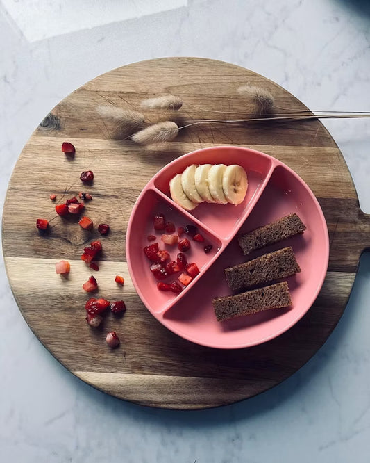 Twistshake Divided Plate 6+m Pink