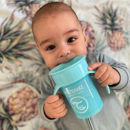 Twistshake 360 Cup 6+m Pastel Blue