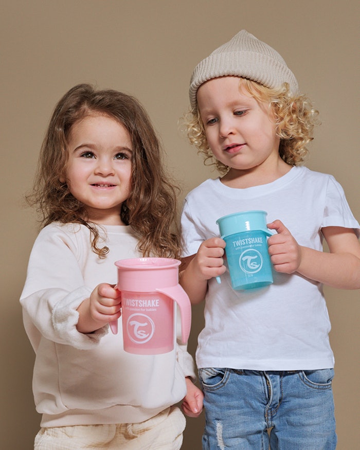 Twistshake 360 Cup 6+m Pastel Blue