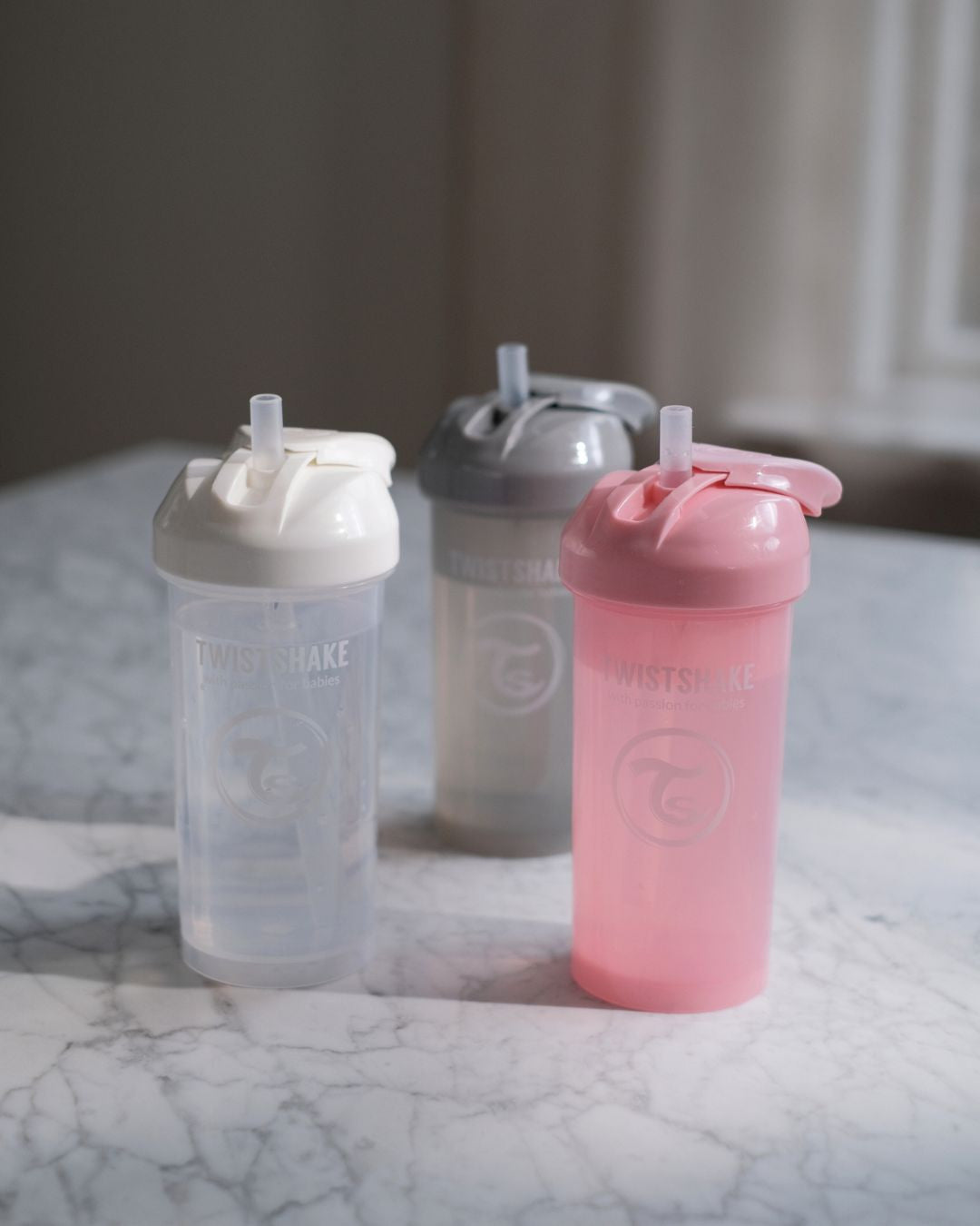 Mix & Match 3x 360ml Spill-free Straw Cup 6 mth+