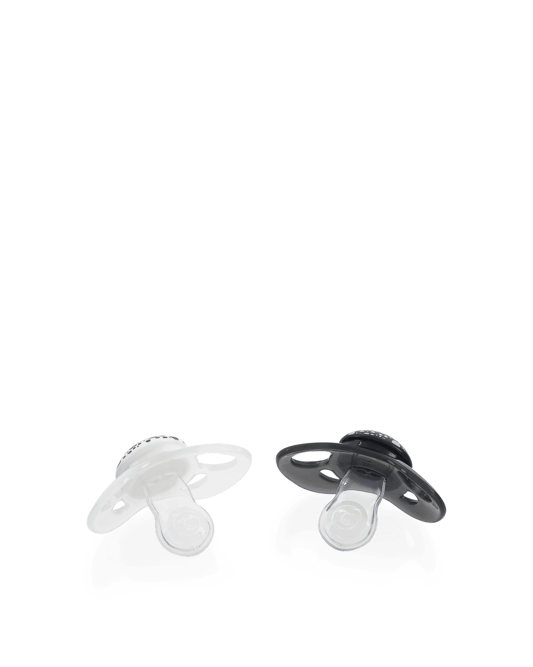 Twistshake 2x Pacifier Black White 6+m