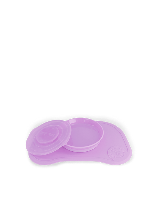 Twistshake Click Mat + Plate 6+m Pastel Purple