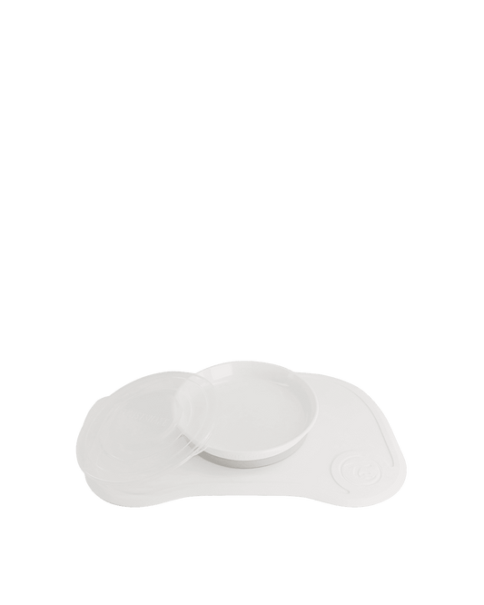 Twistshake Click Mat + Plate 6+m White