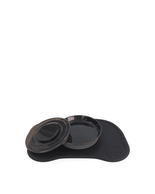 Twistshake Click Mat + Plate 6+m Black